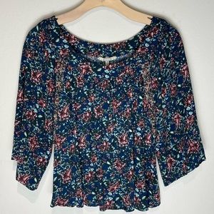 Gimmick floral corset top